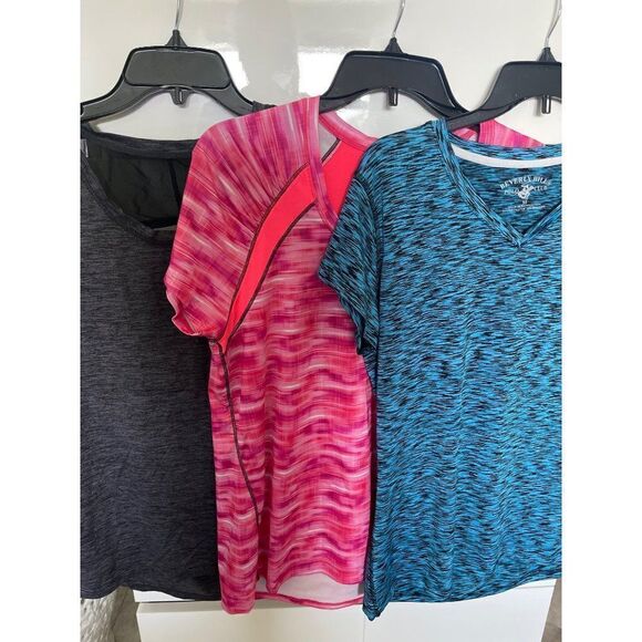 Set of 3 Space Dye Athlete Tops Size M - Picture 1 of 7